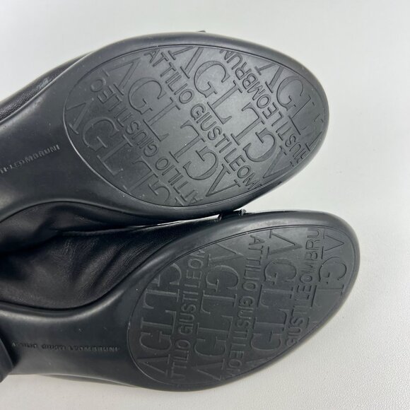 AGL Attilio Giusti Leombruni Womens Bella Patent Leather Ballet Flats size 5.5 - Picture 13 of 16